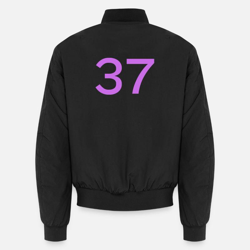 37 - Unisex Bomberjacke - Schwarz