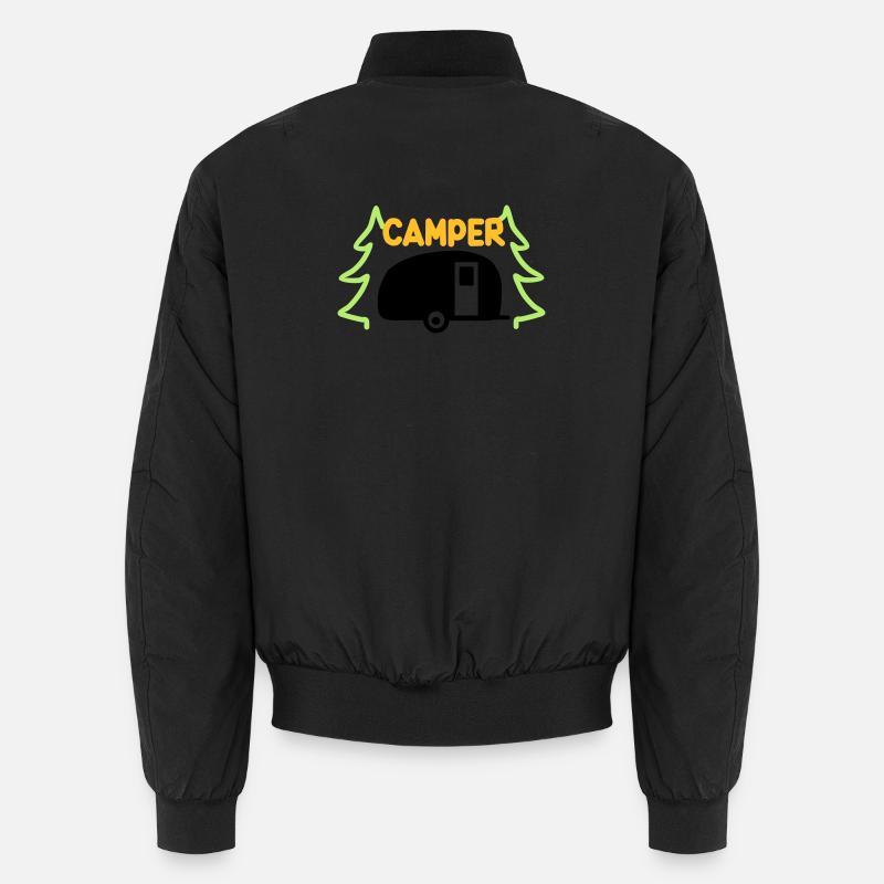 Campeur - prêt pour les vacances Bomber unisexe