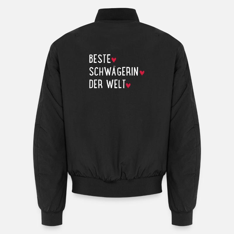 Beste Schwägerin der Welt Unisex Bomberjacke