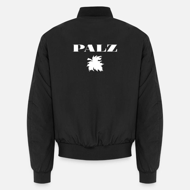 hübsche Pfälzer motive, Palz weinblatt Unisex Bomberjacke