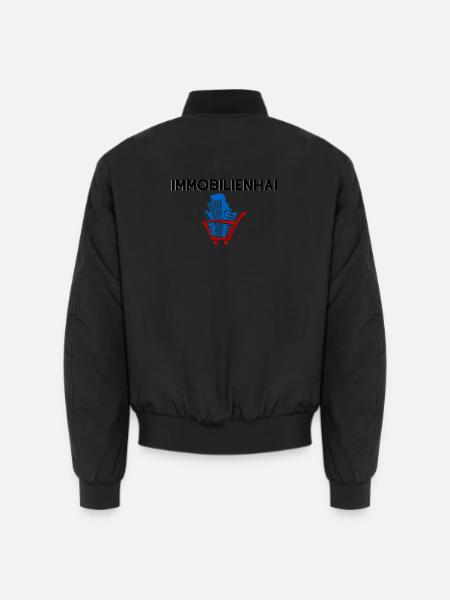 Immobilienhai - Unisex Bomberjacke - Schwarz