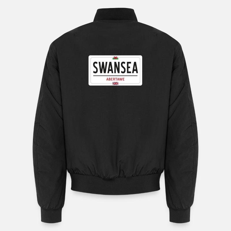 Panneau de la ville de Swansea Bomber unisexe
