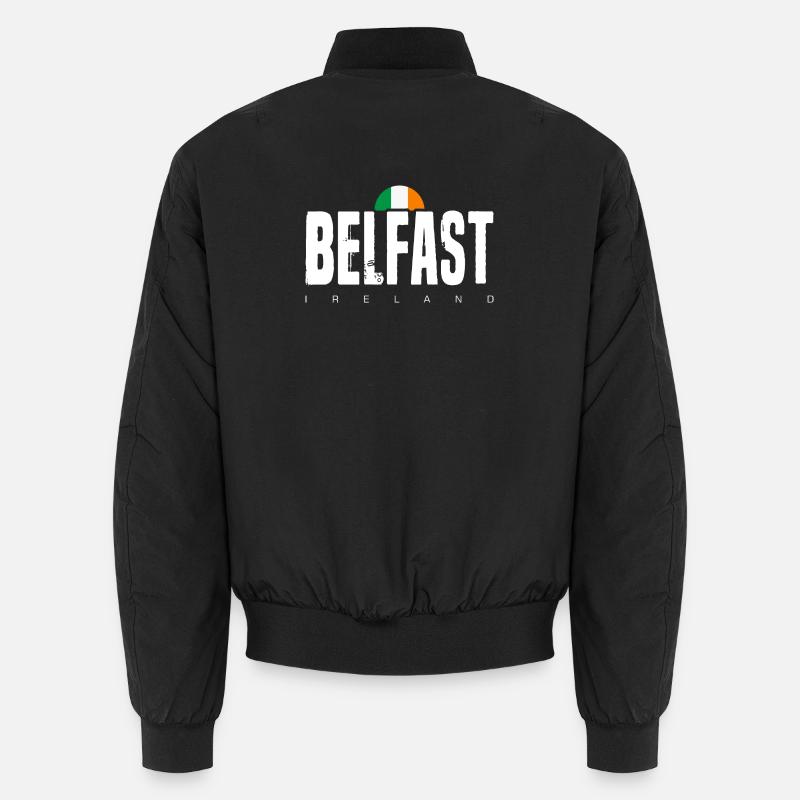 Belfast Unisex Bomber Jacket