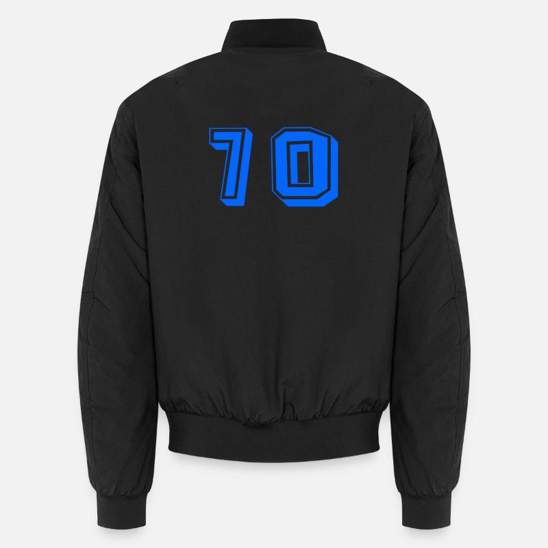 70. 70 YEARS. 70th ANNIVERSARY. 70 YEARS ANNIVERSARY. Unisex Bomber Jacket