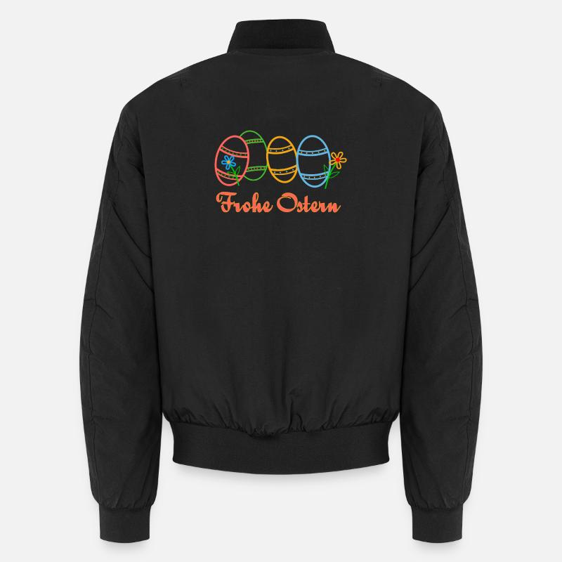 Ostern - Unisex Bomberjacke - Schwarz