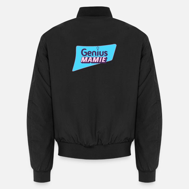 Genius Granny Unisex Bomber Jacket