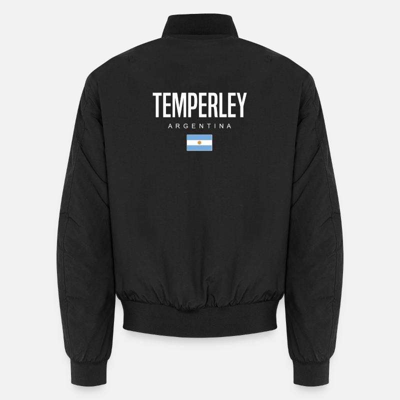 Temperley Argentine Argentine - Bomber unisexe - noir