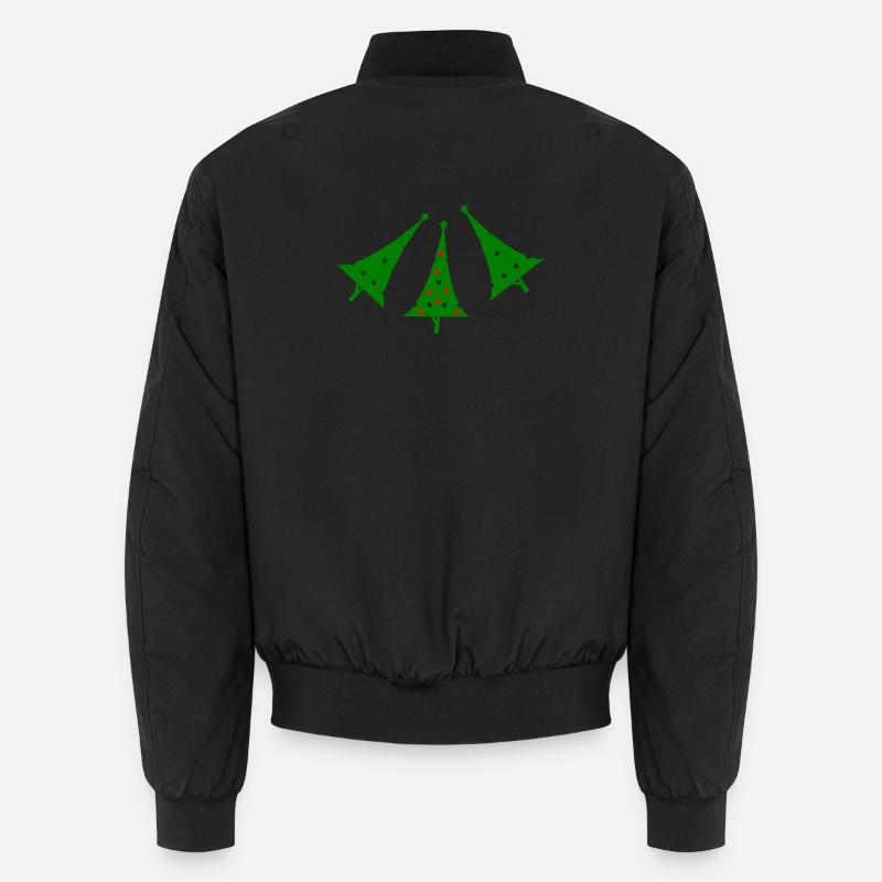  Weihnachtsbaum Christmas - Unisex Bomberjacke - Schwarz