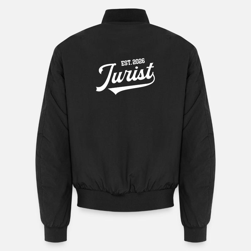 Jurist 2026 Diplom Studieren Jura Studium Student Unisex Bomberjacke