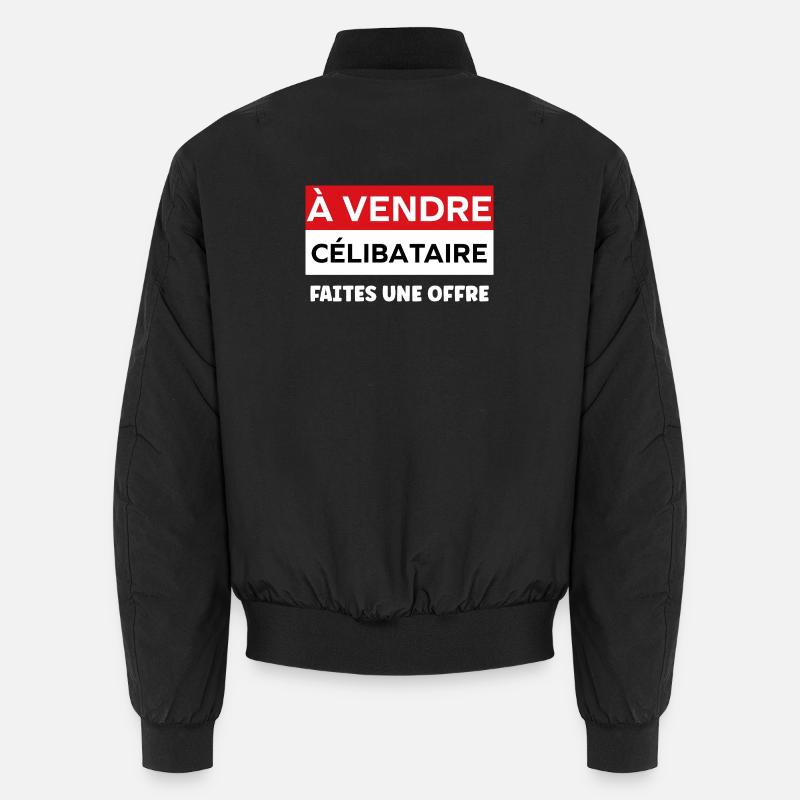 Einzelhumor - Unisex Bomberjacke - Schwarz