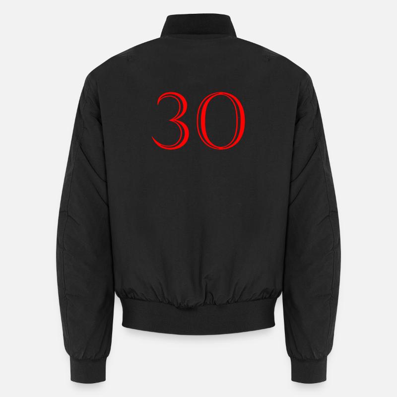30. 30 JAHRE. 30-JÄHRIGES JUBILÄUM. 30-JÄHRIGES JUBILÄUM. Unisex Bomberjacke
