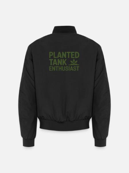 Planted Tank Enthusiast Aquarium Lovers Gift - Unisex Bomber Jacket - black