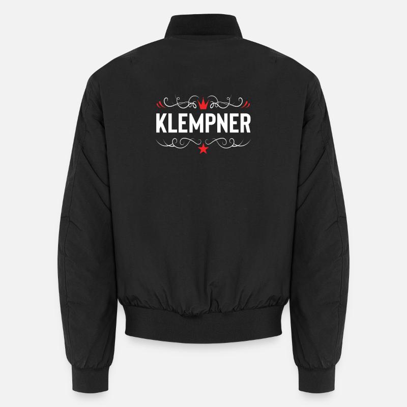Klempner Beruf Unisex Bomberjacke