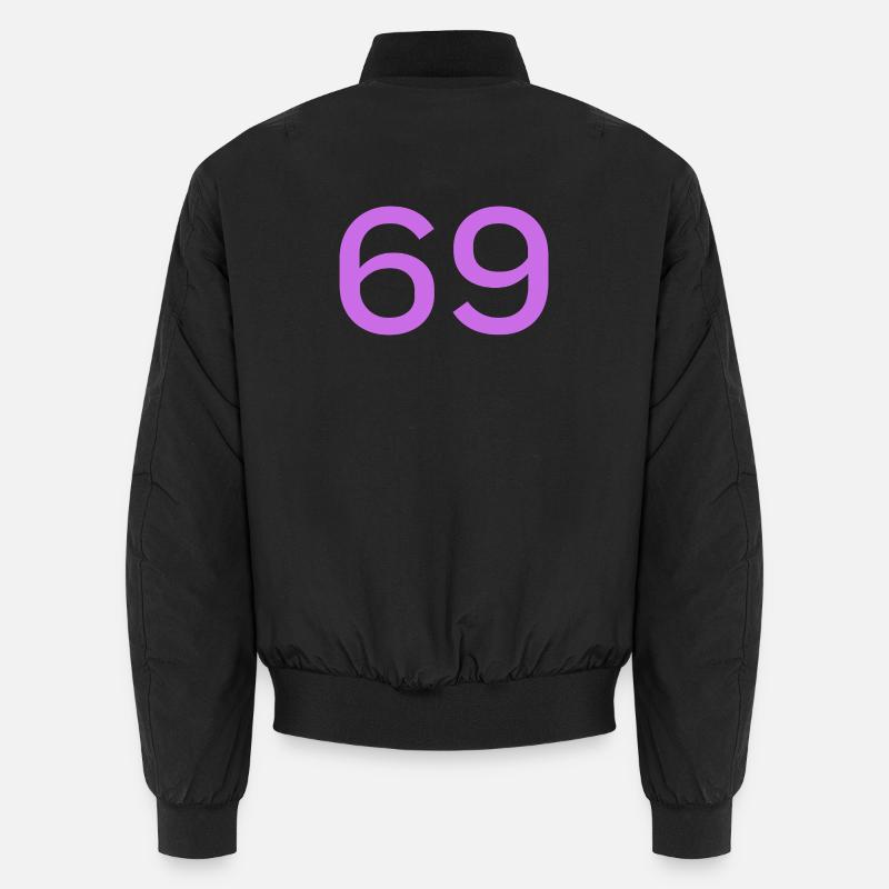 69 - Unisex Bomberjacke - Schwarz