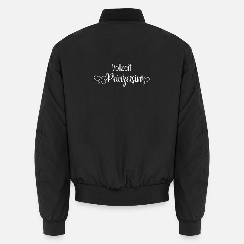 Vollzeit Prinzessin Unisex Bomberjacke