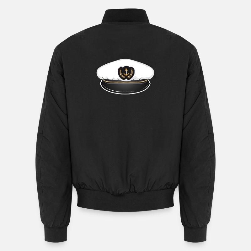 Chapeau de capitaine pour le capitaine de son navire Bomber unisexe