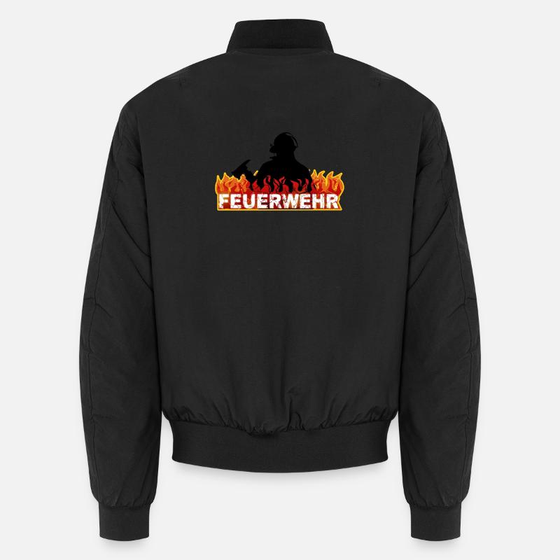 Feuerwehr Unisex Bomberjacke