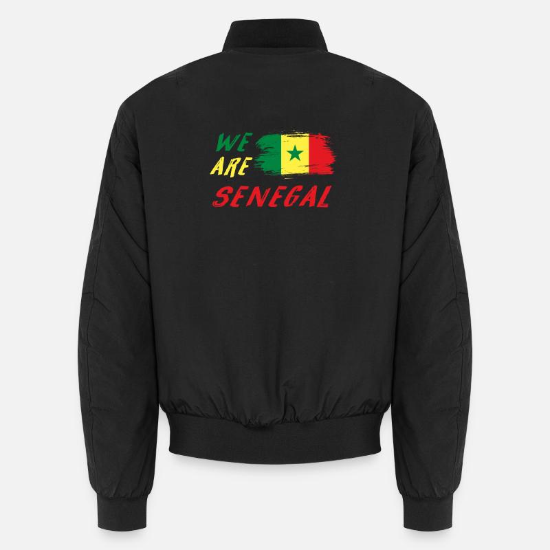 Wir sind Senegal Unisex Bomberjacke