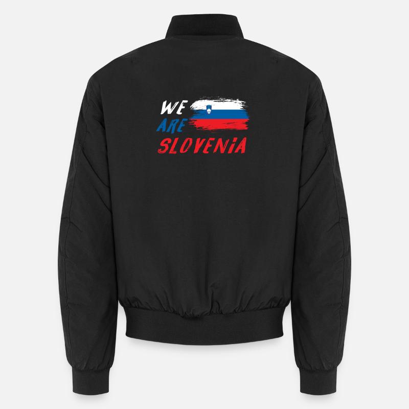 We are Slovenia Unisex Bomber Jacket