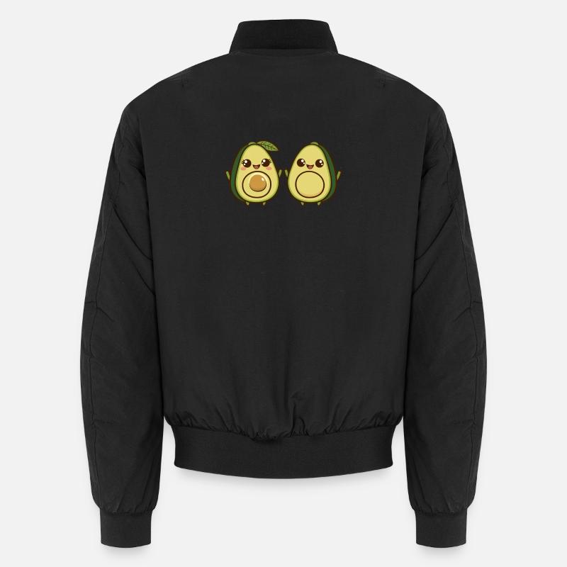 Duo Avocat Mignon Animé Bomber unisexe