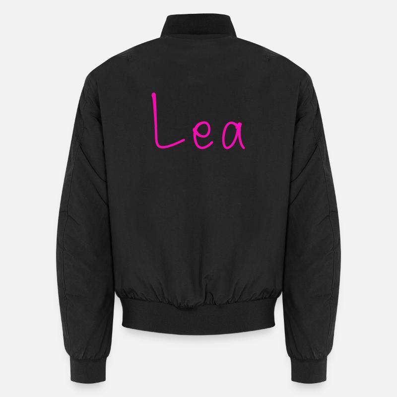 Lea - Unisex Bomberjacke - Schwarz