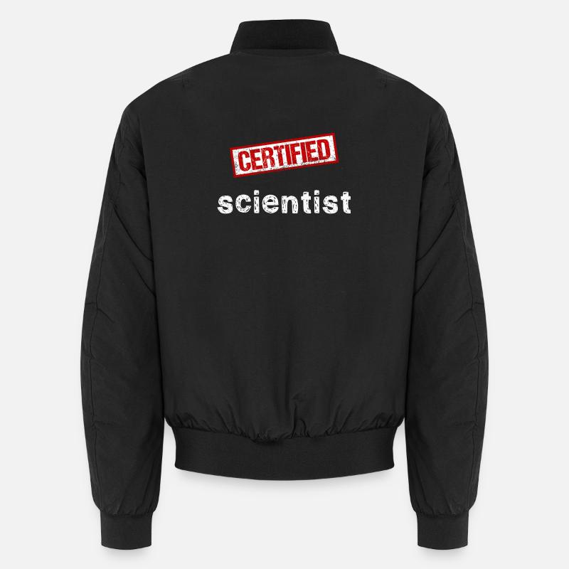 Scientifique - Bomber unisexe - noir