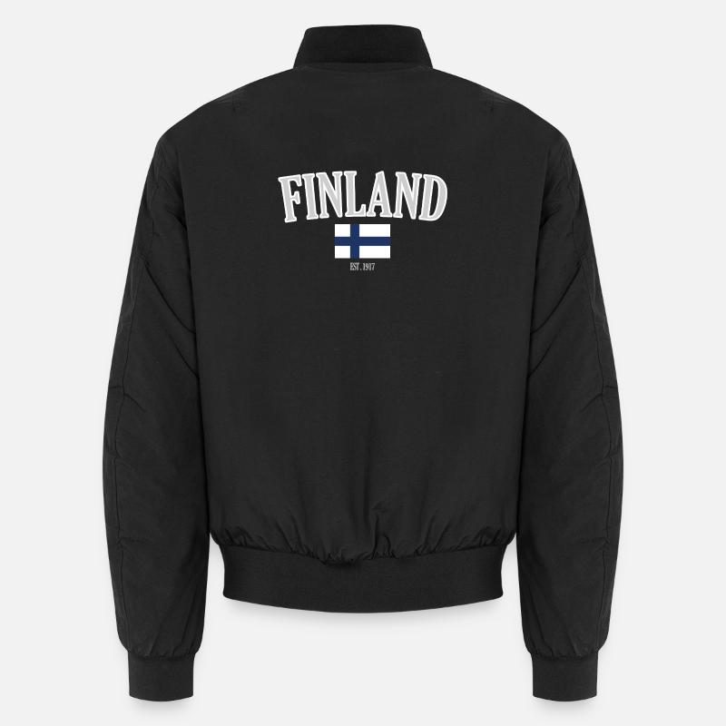 Finland since 1917 Unisex Bomber Jacket