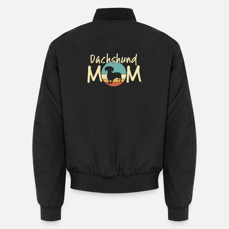 Teckel Lune Mère Design Bomber unisexe
