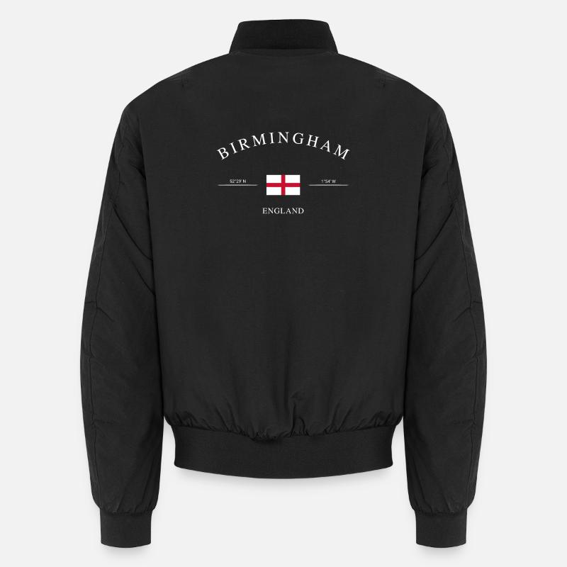 Birmingham England – Urlaub Souvenir & Geschenk Unisex Bomberjacke
