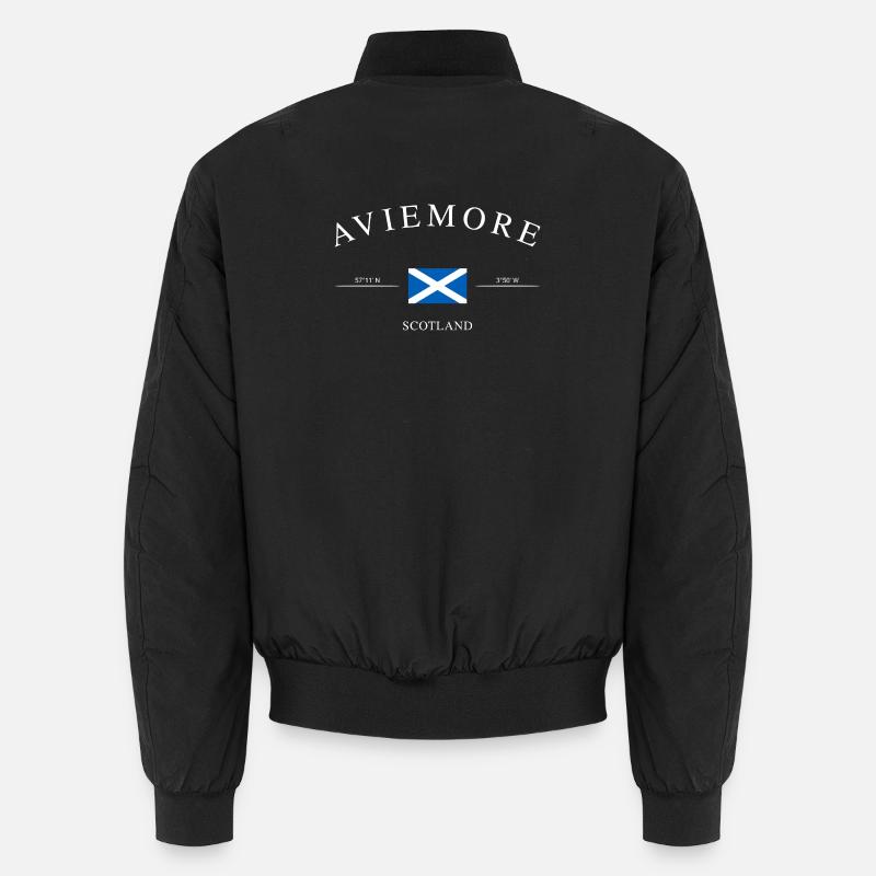 Aviemore, Écosse – Souvenir et cadeau de vacances Bomber unisexe