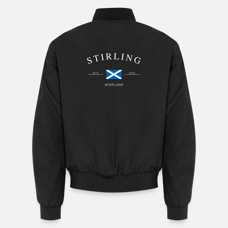 Stirling, Écosse – Souvenirs et cadeaux de vacances Bomber unisexe