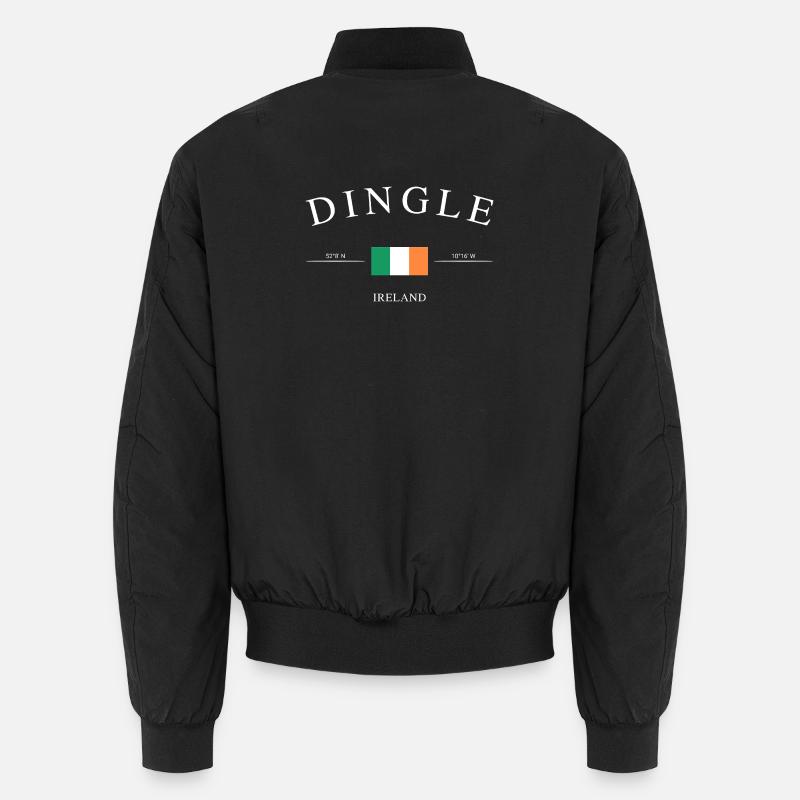 Dingle Irland – Urlaub Souvenir & Geschenk Unisex Bomberjacke