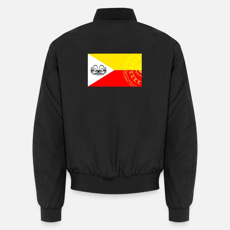 Marquesan Flagge - Personalisiert 1 Unisex Bomberjacke