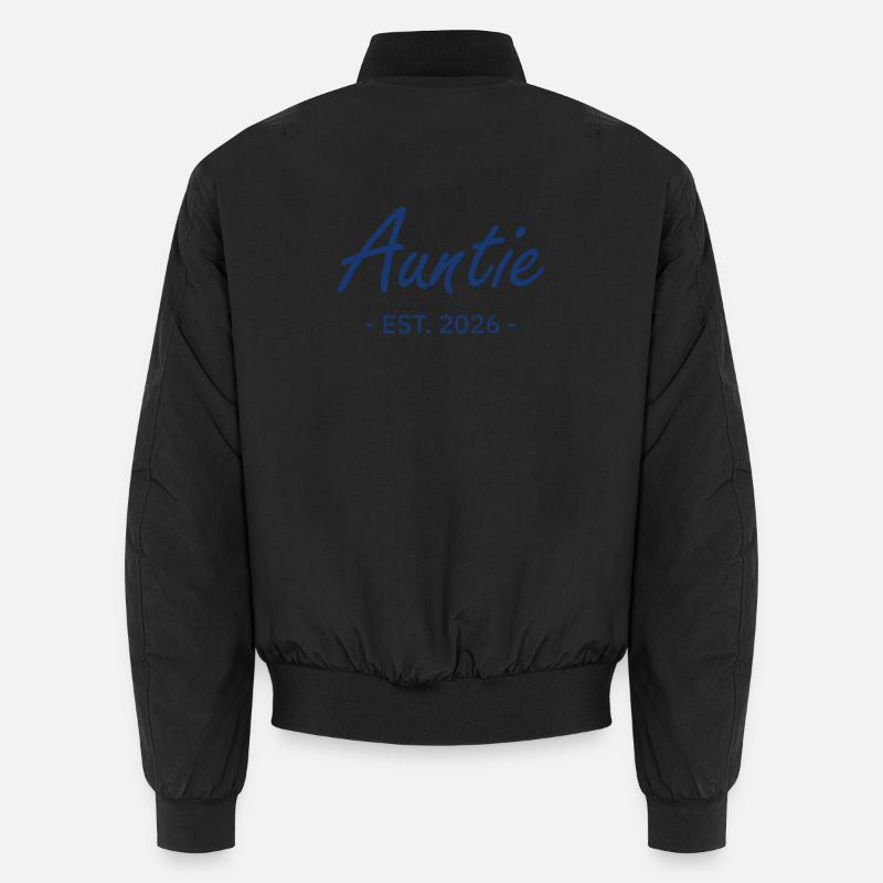 Auntie Script ist 2026 - Unisex Bomberjacke - Schwarz