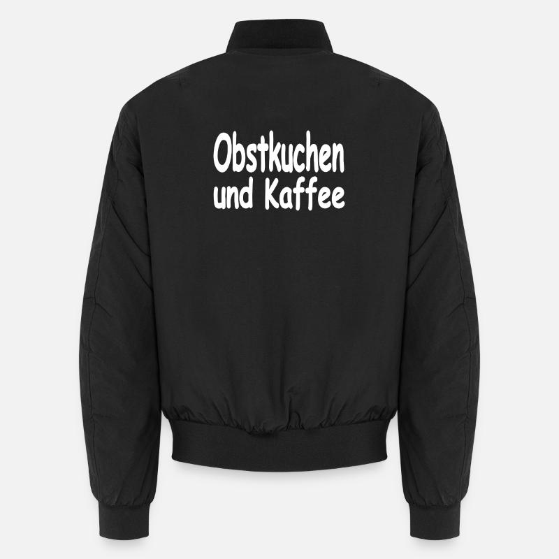 Cake - Unisex Bomber Jacket - black