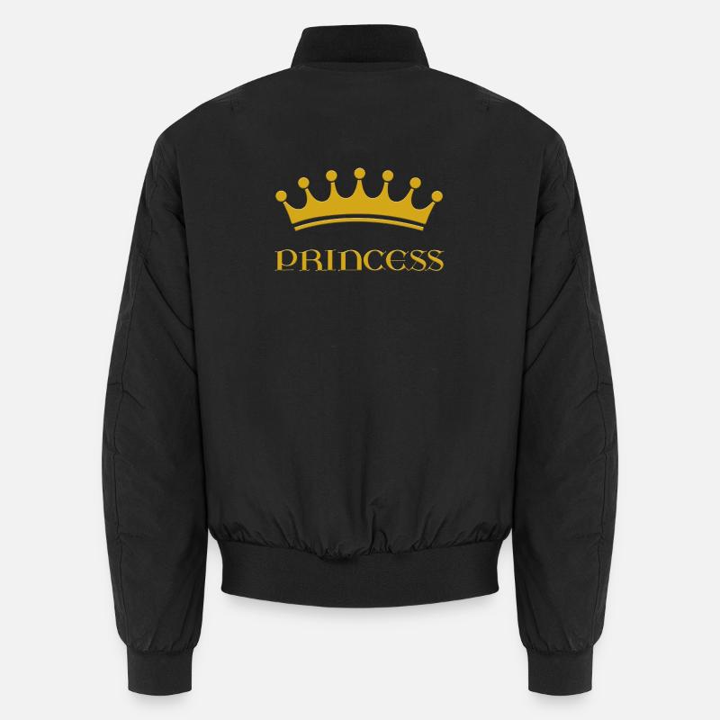 princess - Unisex Bomberjacke - Schwarz