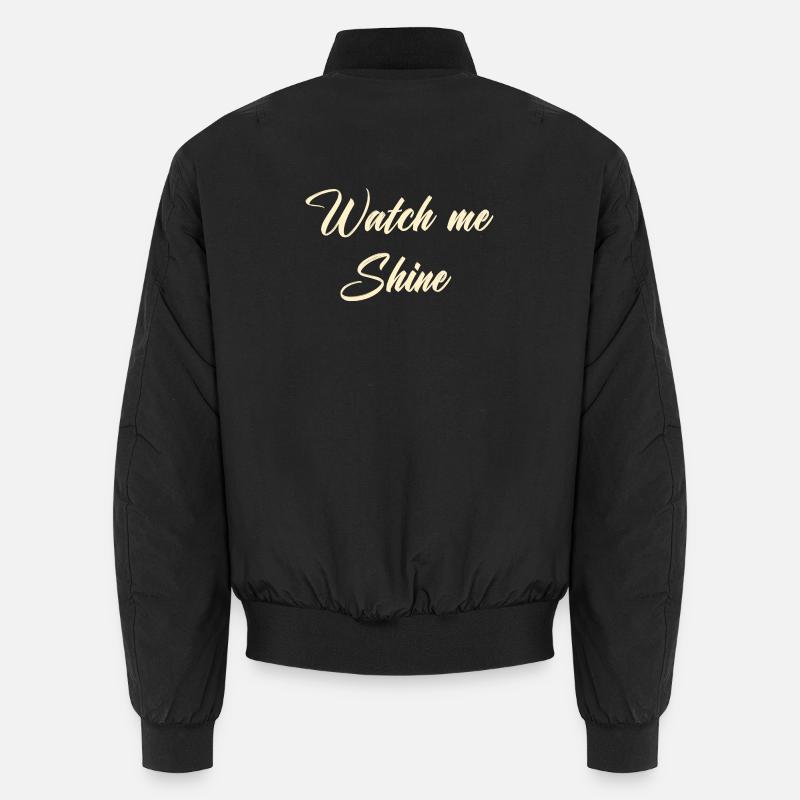 Regardez-moi briller Bomber unisexe