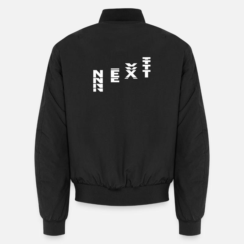 NEXT - Unisex Bomber Jacket - black