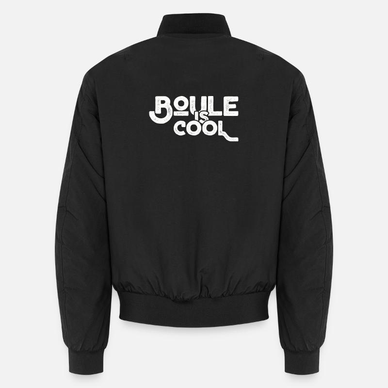 Boule is cool! Bouler Outfit Boule Kugeln Unisex Bomberjacke