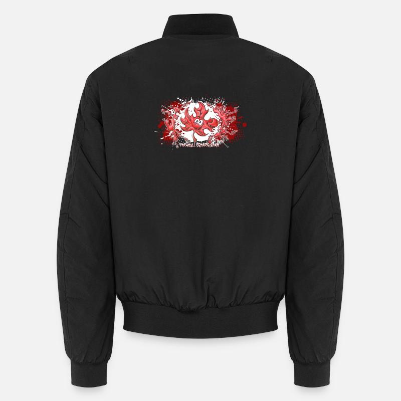 Canada Love - Unisex Bomber Jacket - black