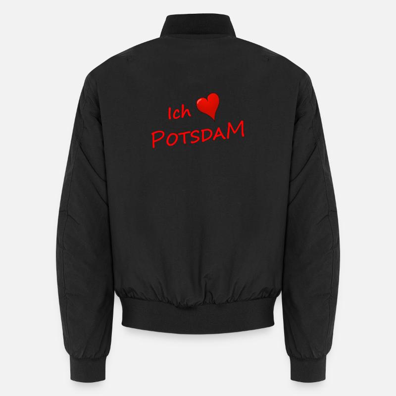 J’adore Potsdam - Bomber unisexe - noir
