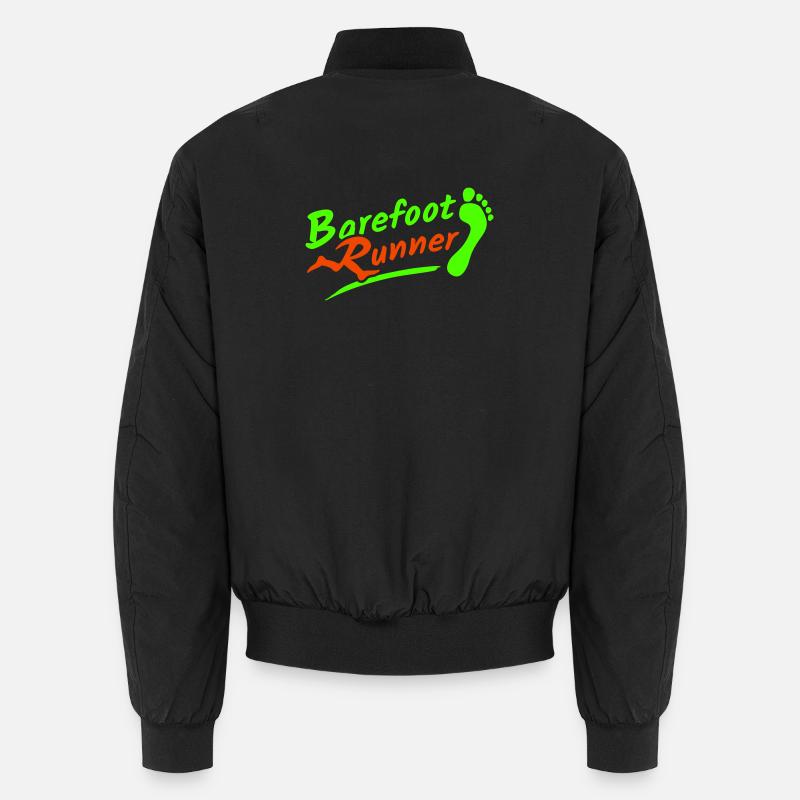 Barefoot Runner Barefoot Runner 2005 2-color Unisex Bomber Jacket