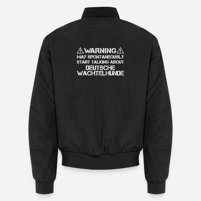 German Quail Dog Unisex Bomber Jacket