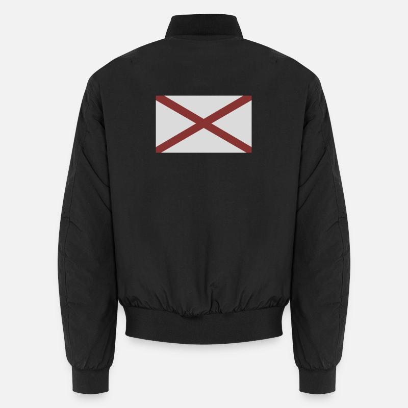 Drapeau de l’État de l’Alabama Bomber unisexe