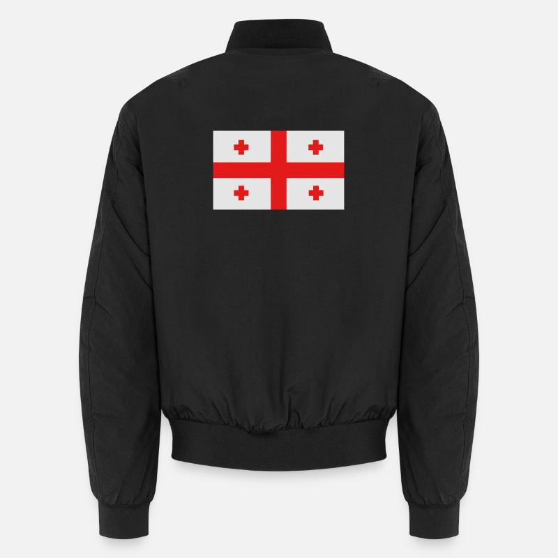 Georgian flag Unisex Bomber Jacket