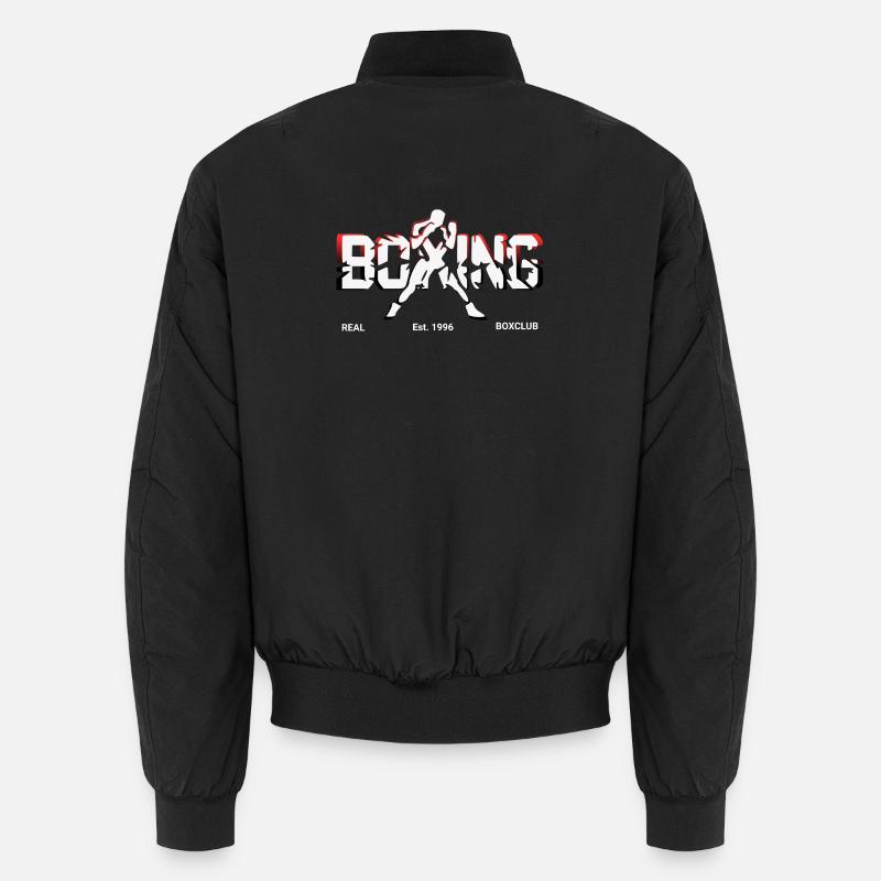 Boxing boxen Logo Unisex Bomber Jacket