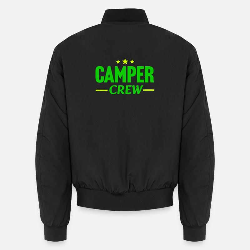 Camper Crew - Unisex Bomberjacke - Schwarz