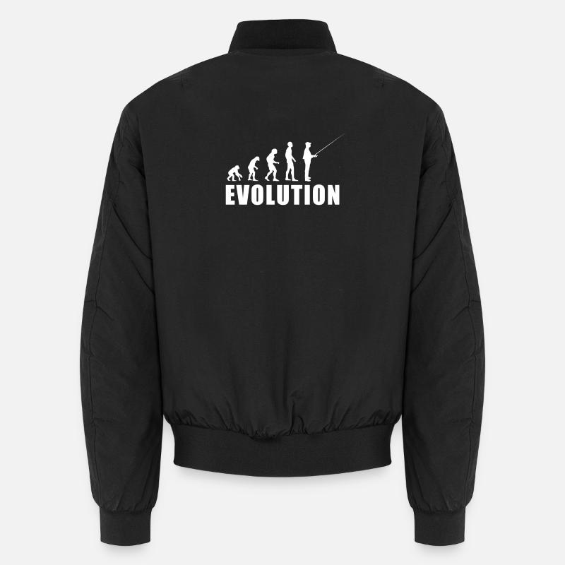 Cadeau de pêcheur EVOLUTION Bomber unisexe