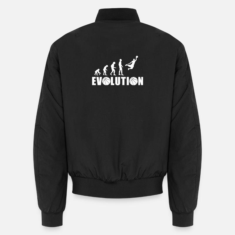 EVOLUTION BASKET gift basketball Unisex Bomber Jacket