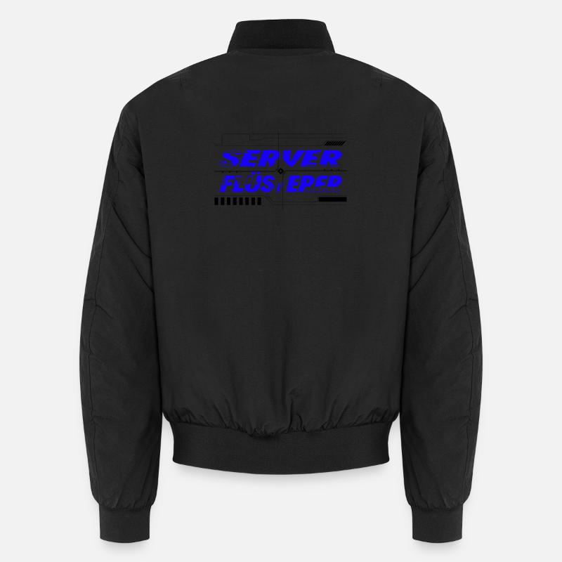 Server Flüsterer - Unisex Bomberjacke - Schwarz